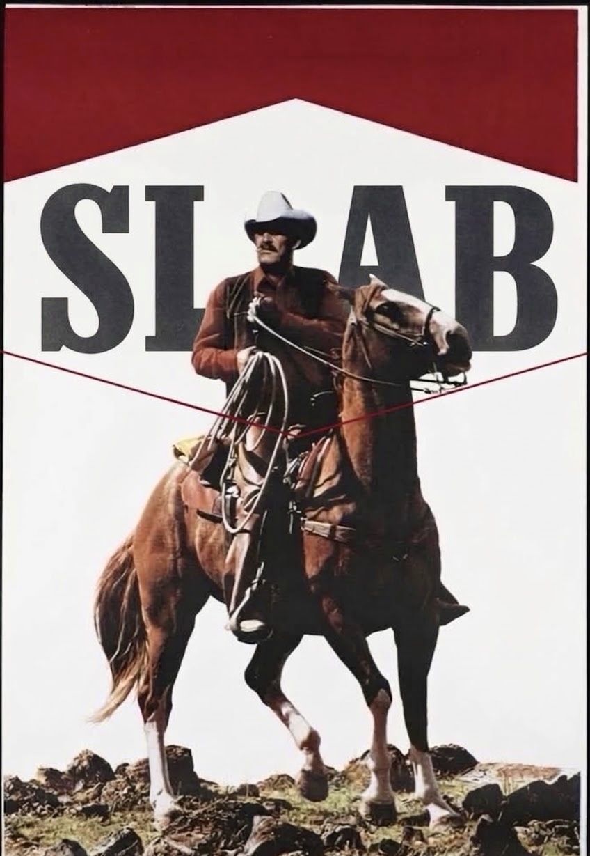 SLAB western poster